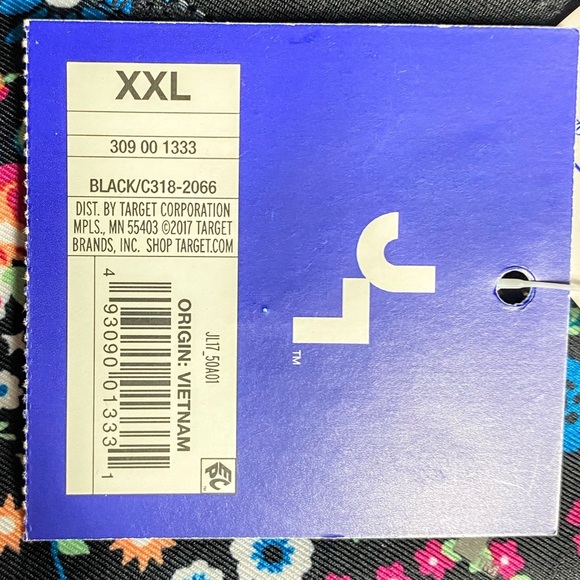 NWT Joy Lab Women’s Black Performance Floral Mid-Rise Leggings Size XXL - Picture 6 of 10